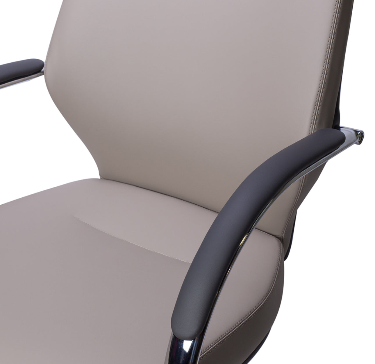 SILLÓN VISITANTE EN DECOPIEL
CON RESPALDO BAJO
