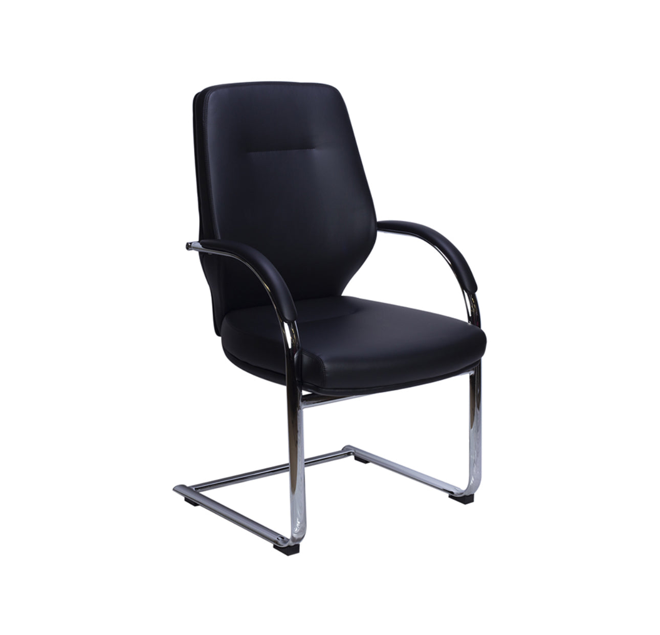 SILLÓN VISITANTE EN DECOPIEL
CON RESPALDO BAJO