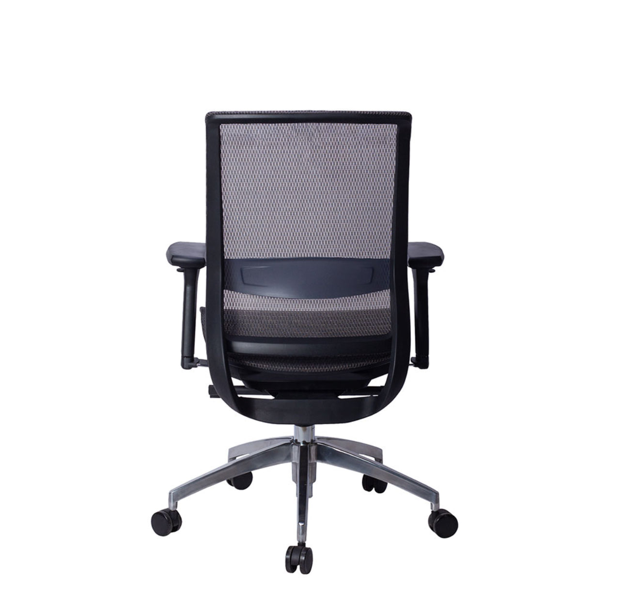 SILLA DIRECTIVA EN MALLA NEGRA