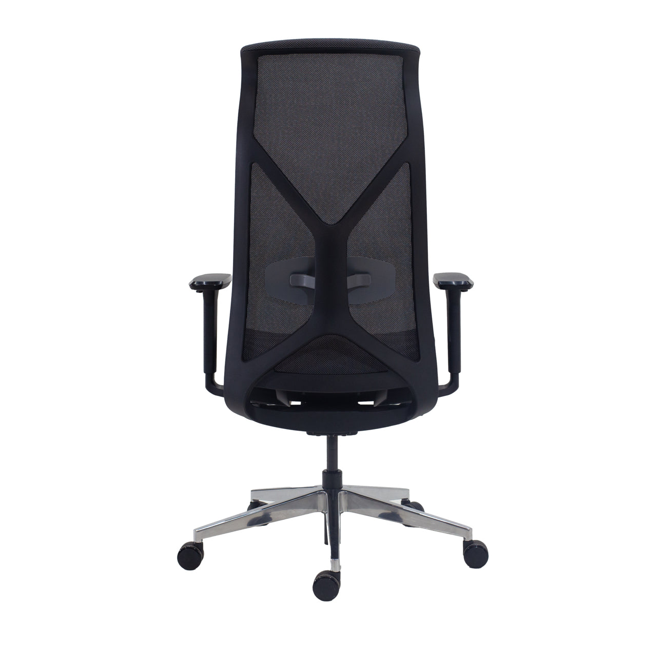 SILLA EJECUTIVA EN MALLA GRIS
OSCURO