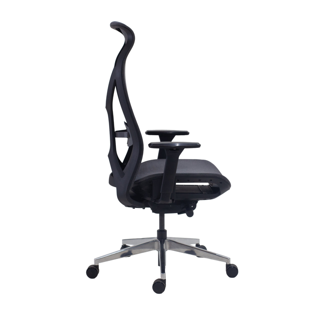 SILLA EJECUTIVA EN MALLA GRIS
OSCURO