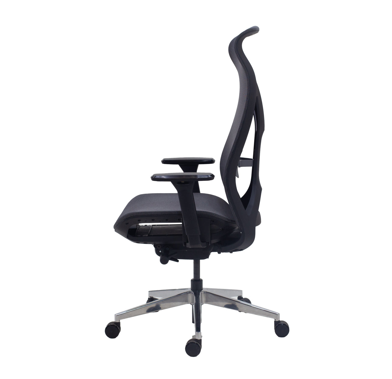 SILLA EJECUTIVA EN MALLA GRIS
OSCURO