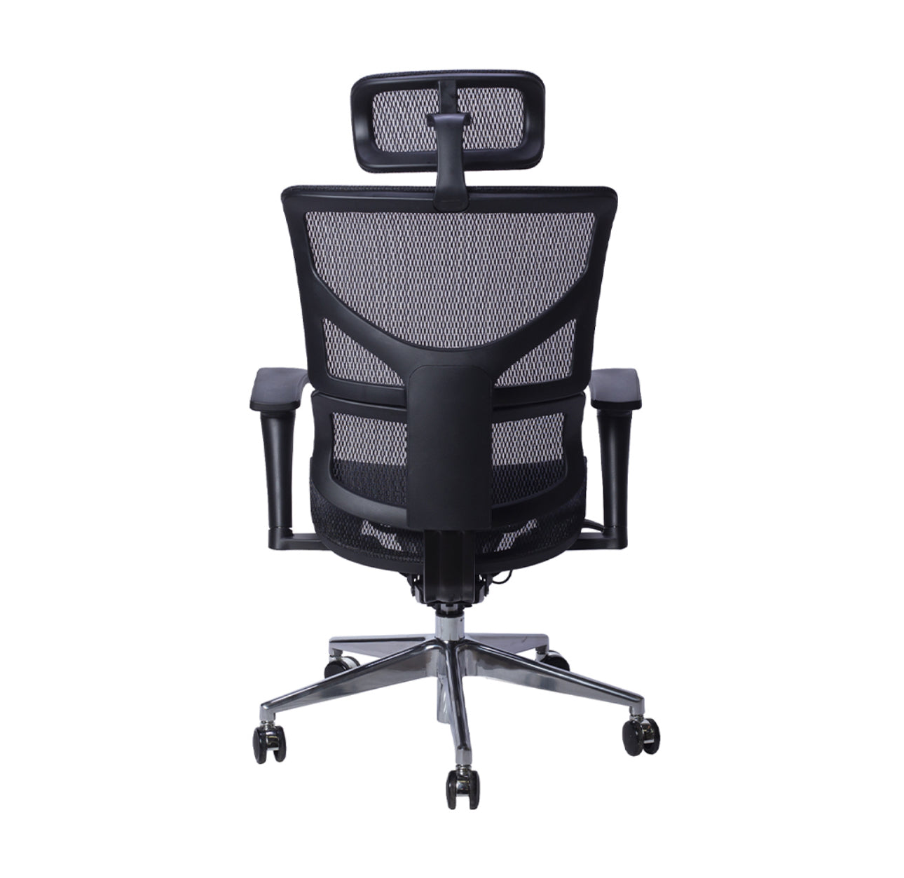 SILLA EJECUTIVA EN MALLA NEGRA