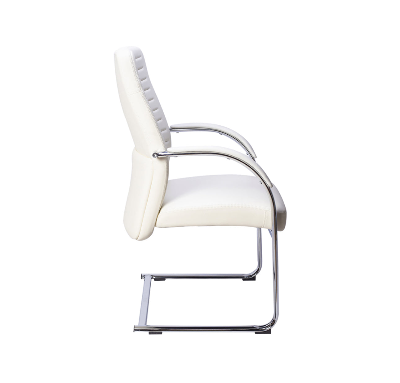 SILLÓN VISITANTE EN PIEL GENUINA/ DECOPIEL