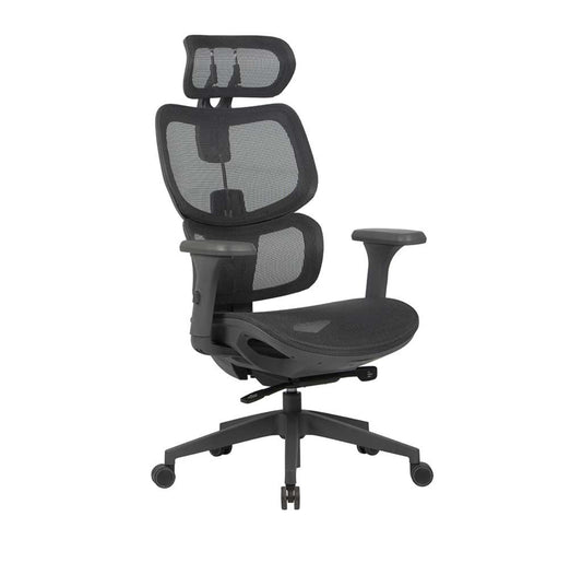 SILLA EJECUTIVA EN MALLA TERRACOTA
