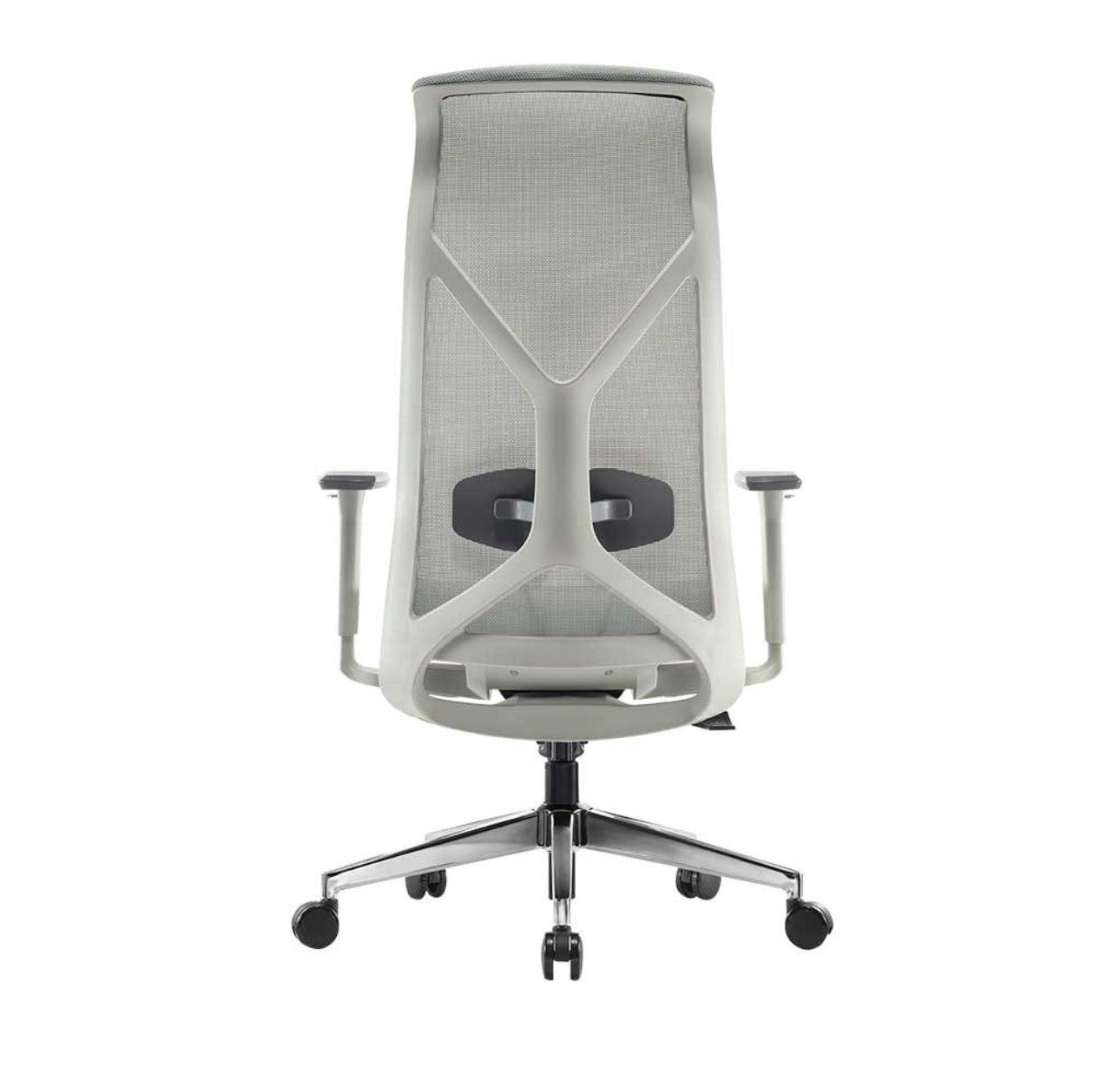 SILLA EJECUTIVA EN MALLA GRIS
OSCURO
