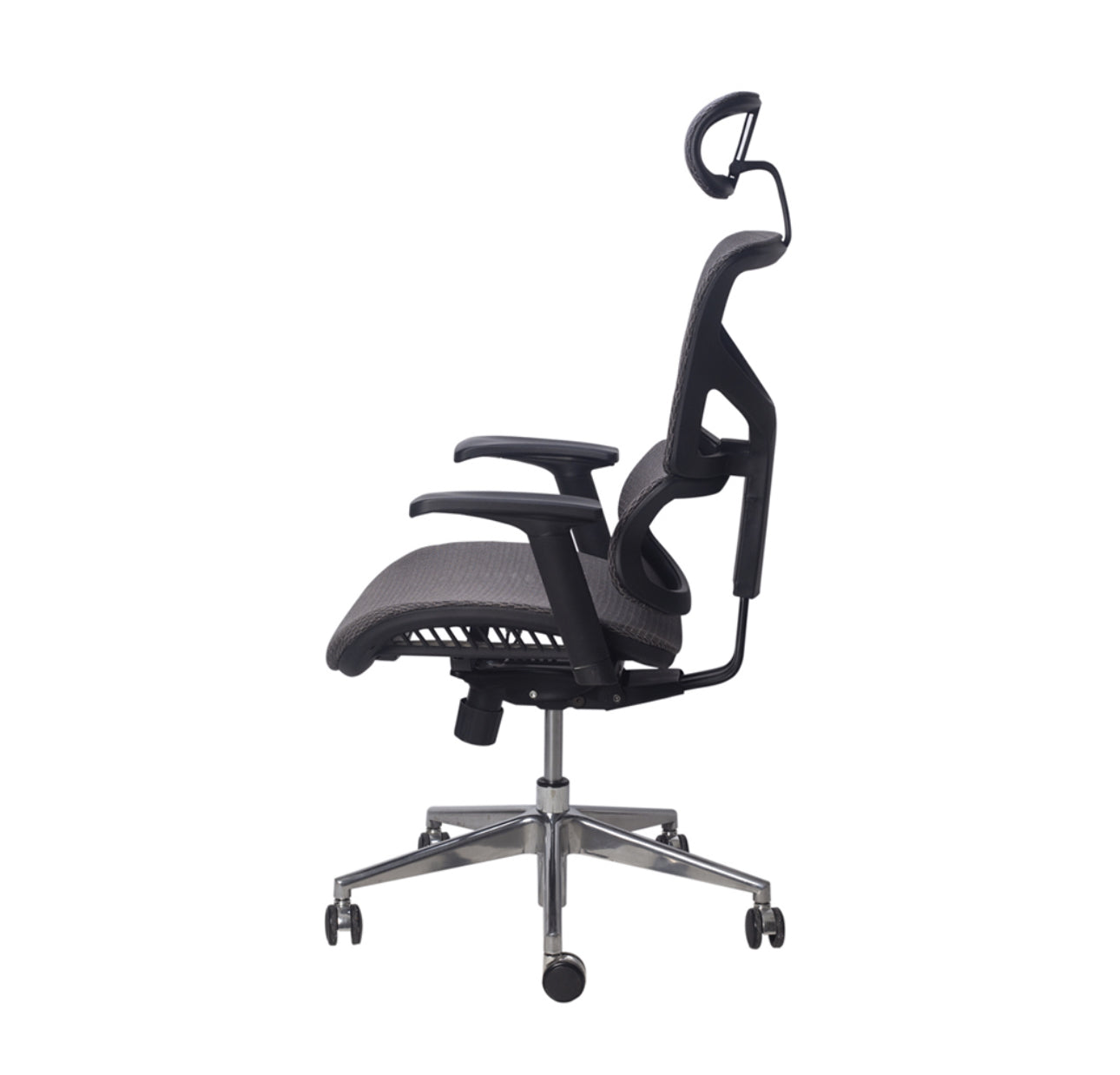 SILLA EJECUTIVA EN MALLA NEGRA