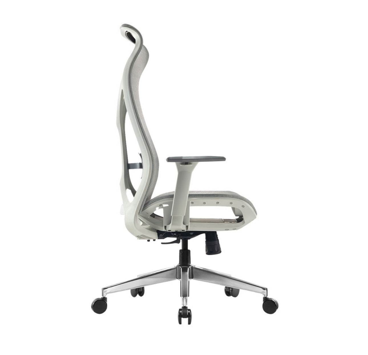 SILLA EJECUTIVA EN MALLA GRIS
OSCURO